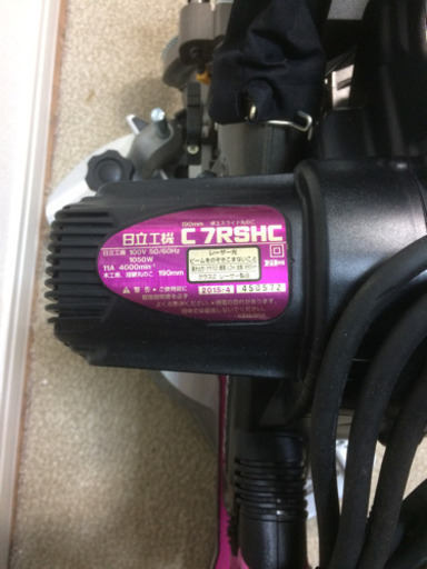 スライド丸鋸　日立工機　c7rshc