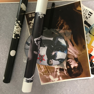 無料　B'z  ポスター　うちわ
