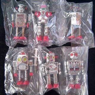 懐かしロボット TIN TOY ROBOTシリーズの中よりアトミックロボット((シークレット・メッキ)袋入・未開封・新品)ダイキャスト製◎の画像