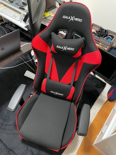 ゲーミング　座椅子　GALAXHERO　中古