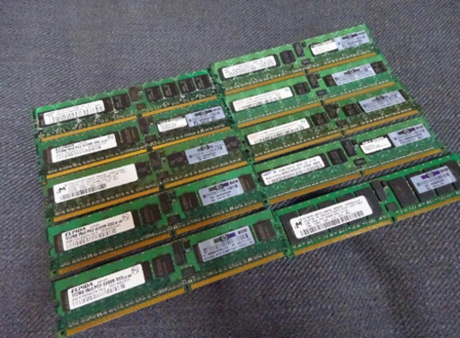 (M5-00) PCメモリ 1GB 10枚セット 現状品 パソコン 周辺機器