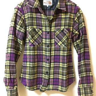 THE NORTH FACE ネルシャツ　Women Sサイズ
