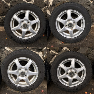 深溝スタッドレス！アルミ４本セット155/65R13 軽自動車 ...