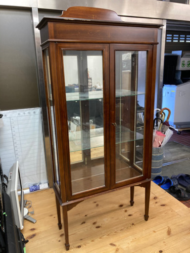 引取場所 南観音 O 11-621 ショーケース　什器　アンティーク