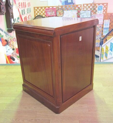 唐木 チェスト 4段 幅36×奥行39×高さ47cm 小物 収納 リビング 花台 小物入れ 家具 ☆ PayPay(ペイペイ)決済可能 ☆ 札幌市 清田区 平岡