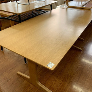 ダイニングテーブル単品!机下収納有!無印良品のテーブルです！