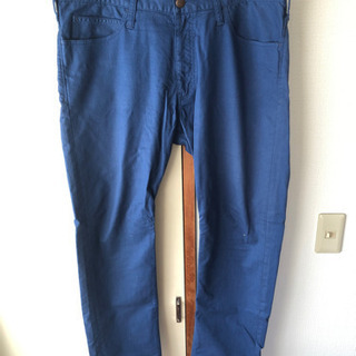 BIGJOHN カラージーンズ　青　40インチの画像