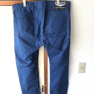 BIGJOHN カラージーンズ　青　40インチの画像