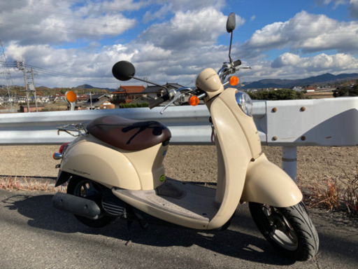【売約済】美品 実働 BT新品 バリ溝 シート張替え ホンダ AF55 スクーピー 原付 4ストバイク スクーター
