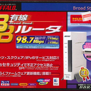 BUFFALO　Broad　Band　有線ルータ