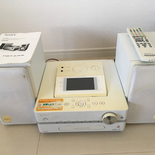 9日お取引予定！！SONY NET JUKE 電源確認済み