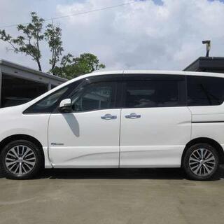 日産　セレナ【自社ローン対応可】★1年保証★ロードサービス付　純正ＳＤナビＴＶ・Ｂカメラ・ＢＴ・ＷＰスライドドア・スマートキーの画像