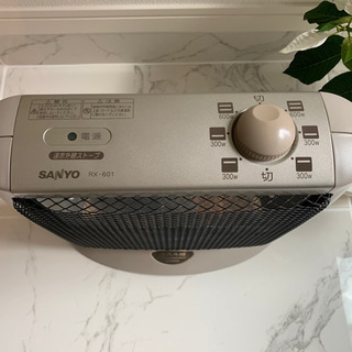 SANYO製　電気ストーブ　遠赤外線ストーブの画像