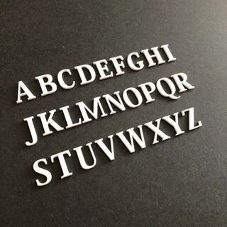 〈プレート作りDIYや工作に〉小さいアクリル切り文字