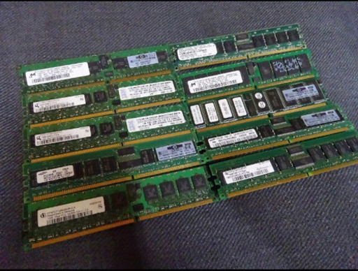 (M10-00) PCメモリ 1GB 10枚セット 現状品 パソコン 周辺機器