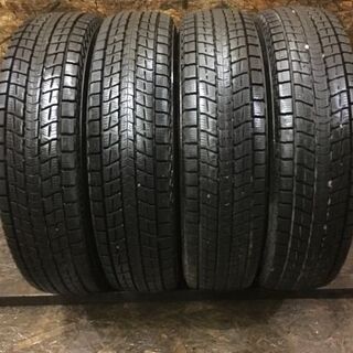 DUNLOP WINTER MAXX SJ8 175/80R16 16インチ スタッドレス 4本 2016年製 バリ溝 ジムニー等　(VTE322) クレジットカード ＱＲ決済可能