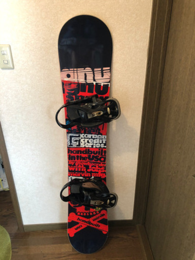 GNU スノーボード板　3点セット