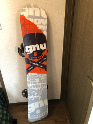 GNU スノーボード板　3点セット