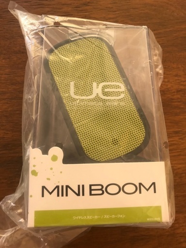 新品　UE mini BOOM Bluetooth ワイヤレススピーカー