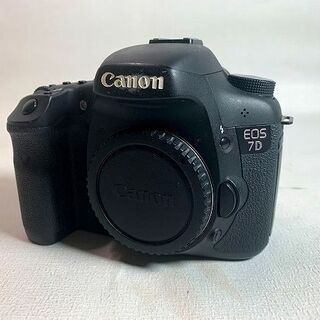 【苫小牧バナナ】Canon/キャノン デジタル 一眼レフカメラ EOS 7D ボディ 約1800万画素のCMOSセンサー搭載 状態良好 中古♪