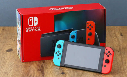 新品未使用Nintendo Switch switch 本体ネオンブルー/レッド