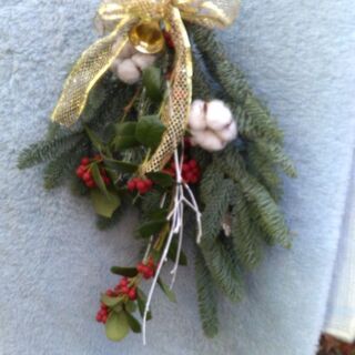 クリスマス飾り☆クリスマススワッグ🎅 生花 フレッシュ✨オレゴン...