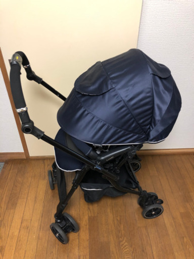 【受け渡し完了しました】AB型 ベビーカー コンビ メチャカルハンディオート4キャス コンパクト エッグショック HG