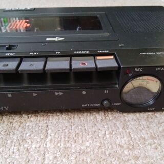 ソニーカセットレコーダー(中古品）の画像