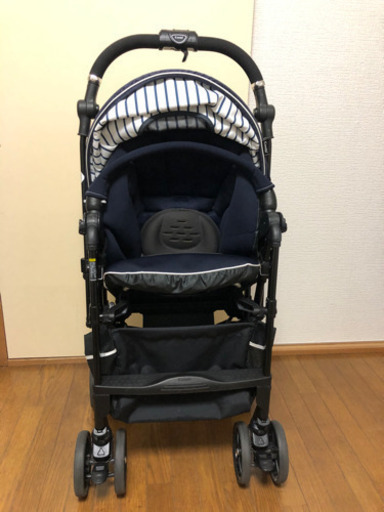 【受け渡し完了しました】AB型 ベビーカー コンビ メチャカルハンディオート4キャス コンパクト エッグショック HG 