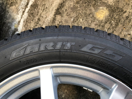 165/65R14ガリット18年製10分山