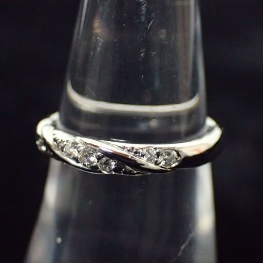 AA426 NINA RICCI ニナリッチ Pt900 エタニティーリング 指輪