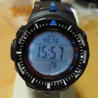 PROTREK PRG-300 タフソーラー 方位 高度 温度計
