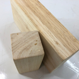 ♦wooden toy 大きなつみきセット 53ピース　木箱付き　3才以上の画像