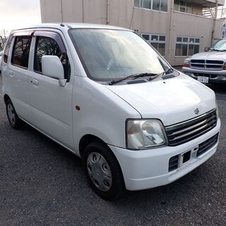 【Sold Out】スズキ　ワゴンR　*車検2年付き *社外ナビ *CD の画像