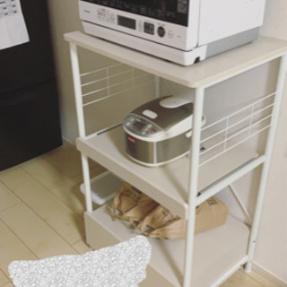 ニトリ レンジ台 お譲りします の画像