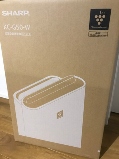 【未開封未使用】加湿機能付き空気清浄機
