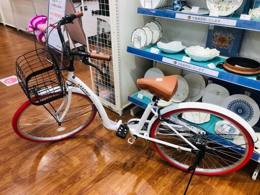 未使用の自転車あります、是非お早めに！