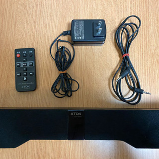 【TDK 2.1ch Wood SoundBar】スピーカー　B...