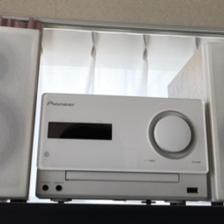 パイオニア pioneer CD ミニコンポ      X-CM32BT-W の画像