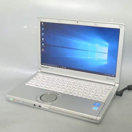 送料無料 ノートPC 中古動作良品 12.1型 Panasonic CF-SX3J33CS 第4世代Core i5 8GB 500GB DVD-RW 無線Lan カメラ Windows10 LibreOffice