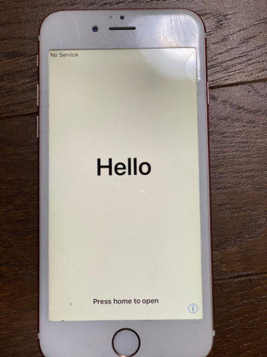 iPhone6s  アイフォン6s 4K動画撮れます☆ SIMロック解除済み　nanoシムSIM