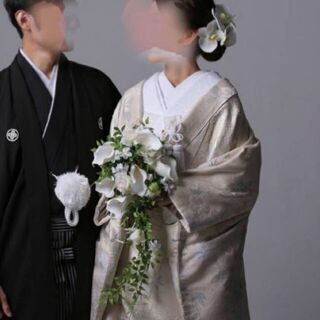 ブーケ　造花