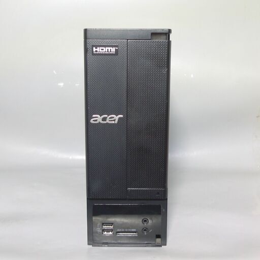 送料無料 激安 中古動作良品 Windows10 デスクトップ パソコン本体 ACER 第2世代Core i3 4GB 1TB DVDマルチ LibreOffice