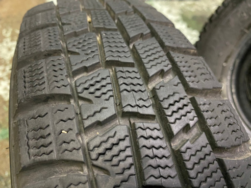 155/65R14 スタッドレスタイヤワゴンR純正アルミホイール4本