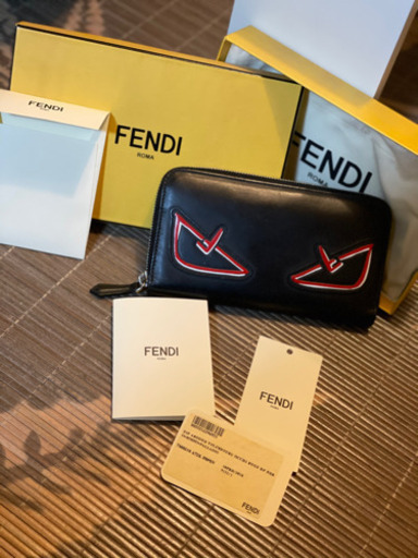 フェンディ　人気　モンスター長財布