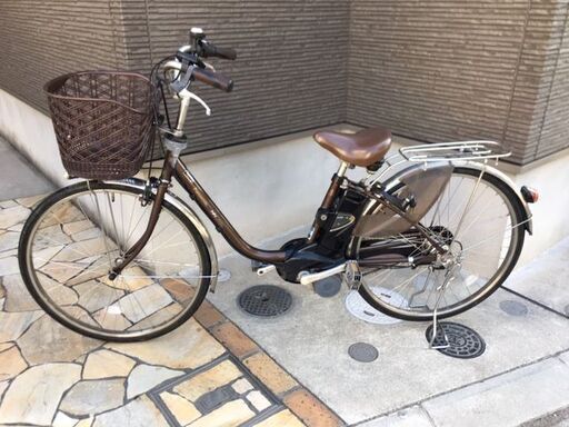 ?大容量8.9Ah?Panasonic　電動自転車　ビビDX　26インチ　電動自転車　電動アシスト自転車　1216④