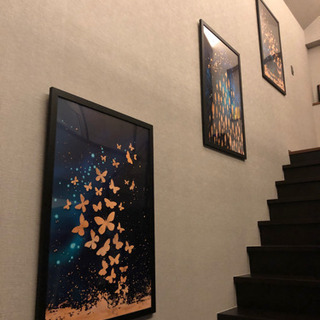 アートパネル 3枚セット　clock canvas社の画像