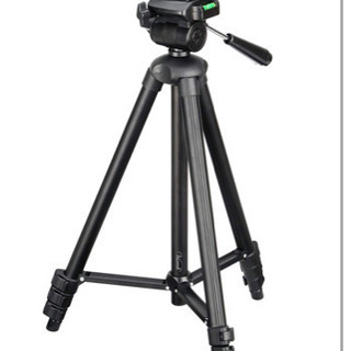 三脚 4段 アルミ ブラック iPhone iPad デジカメの画像