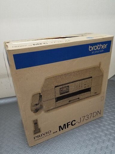 未使用品 brother/ブラザー プリンター A4 インクジェット複合機 MFC-J737DN FAX/子機1台付き/無線LAN