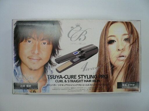 未使用　ツヤキュア　ツヤプロ　スタイリングプロ　カール\u0026ストレート4WAYアイロン